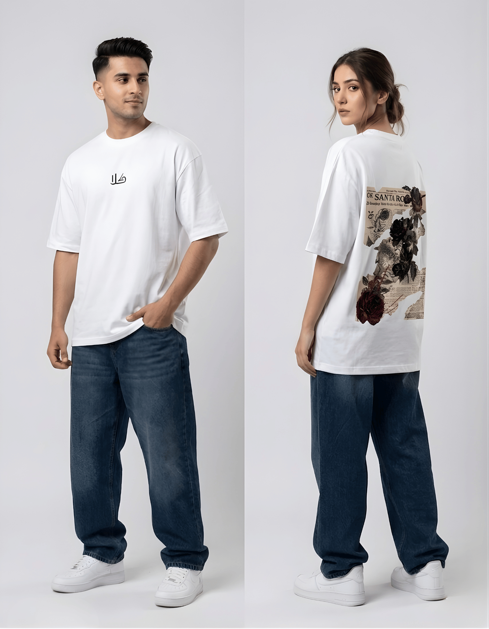 Rose Memoir | Oversized Tee