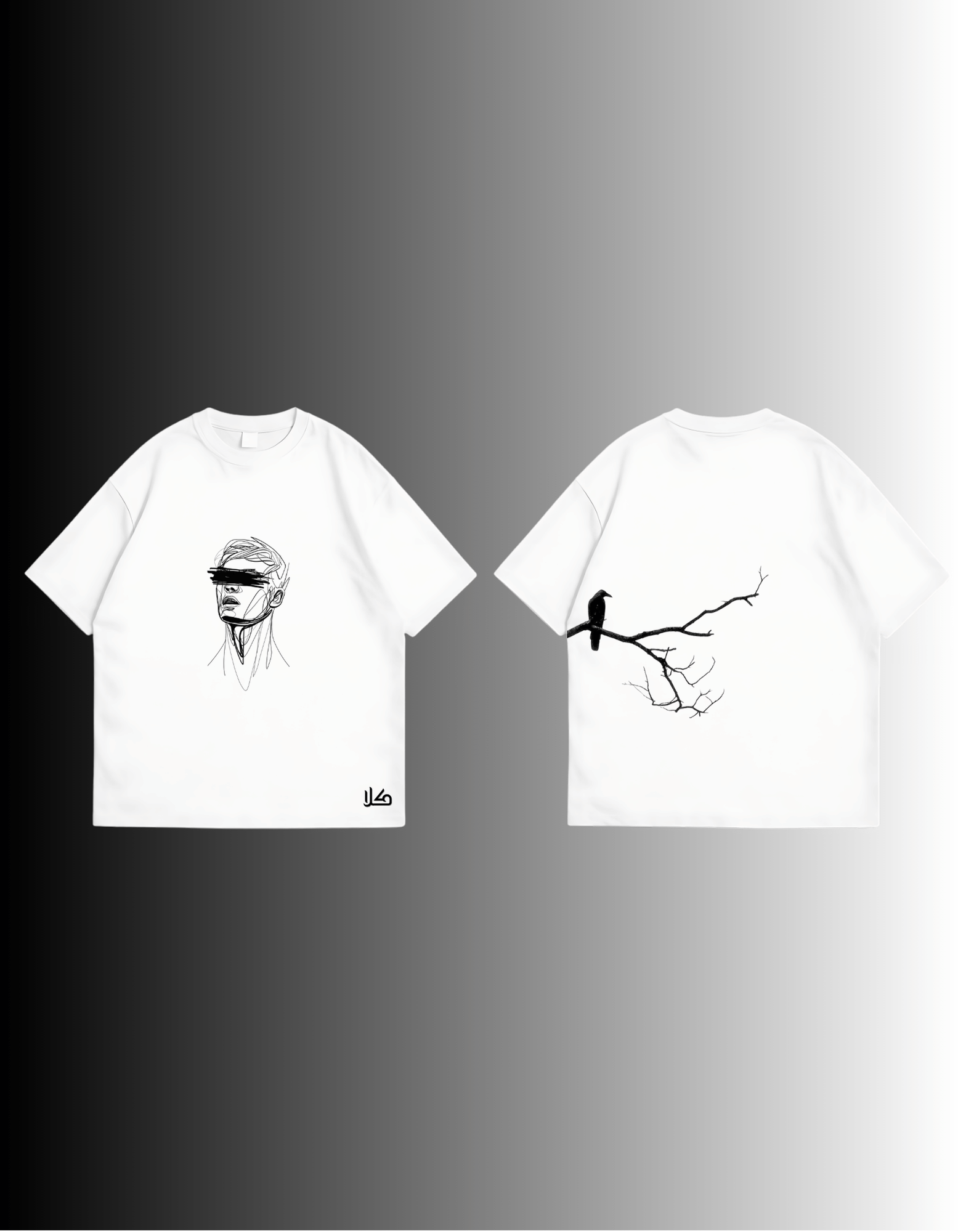 The Lone Raven | Oversized Tee