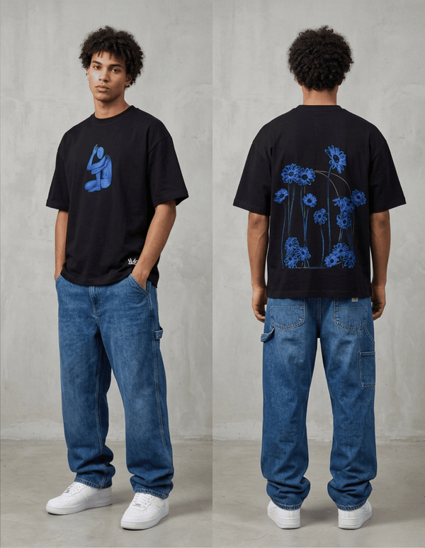 Blooming Sorrow | Oversized Tee