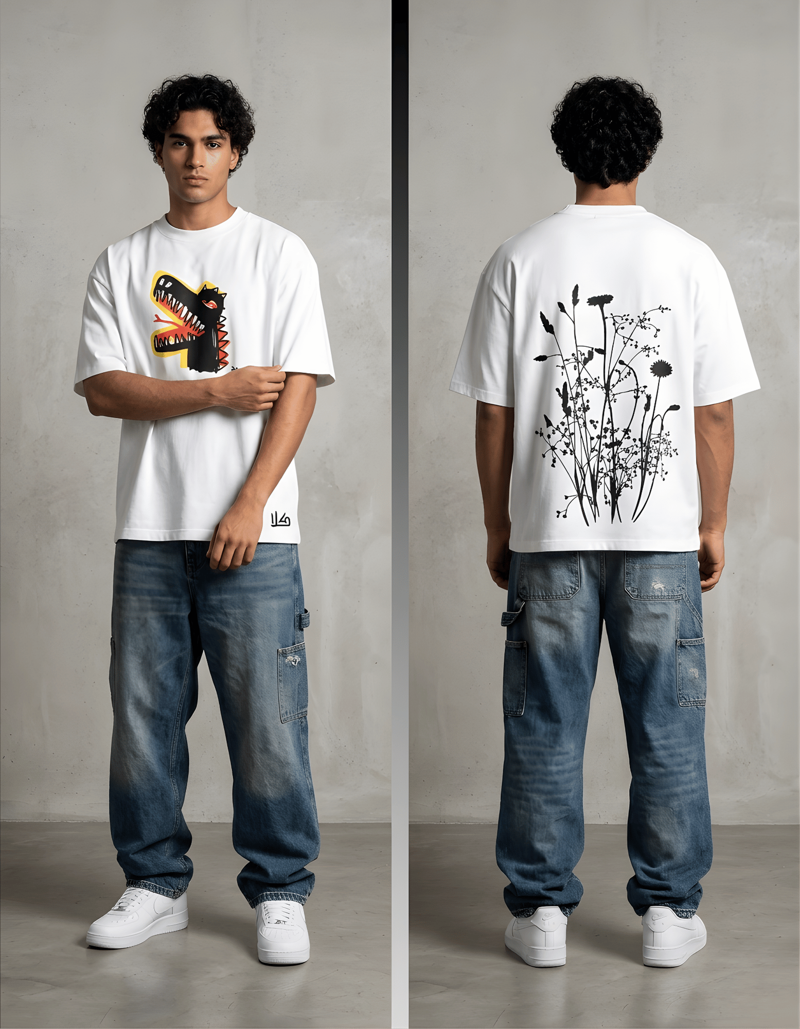 Dino Garden | Oversized Tee