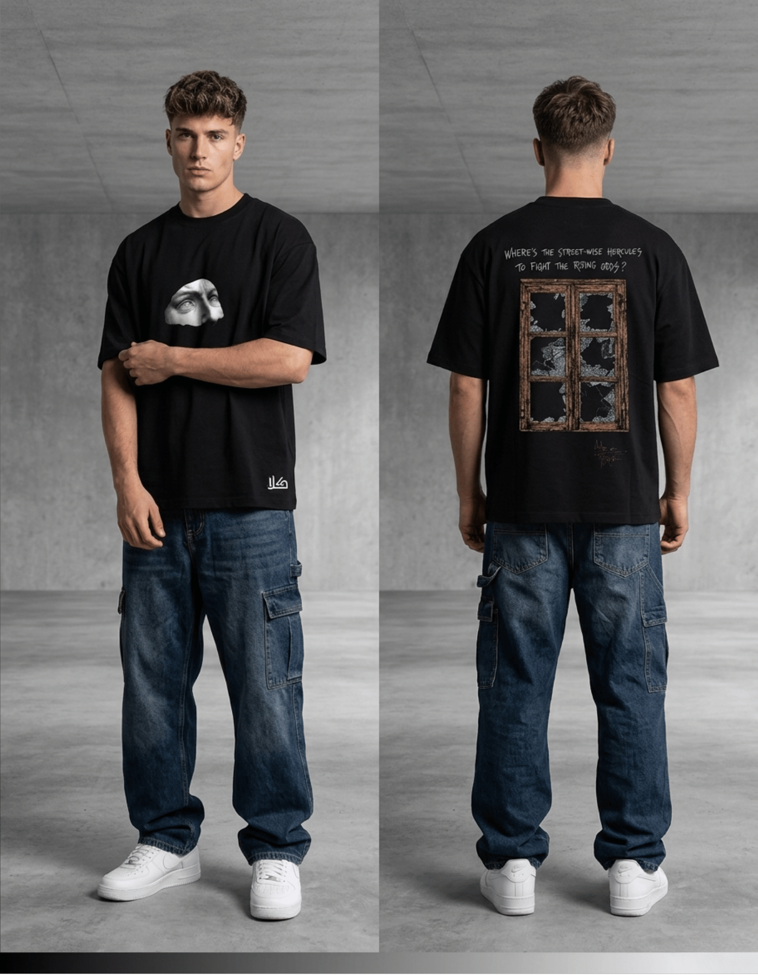 Silent Struggle | Oversized Tee