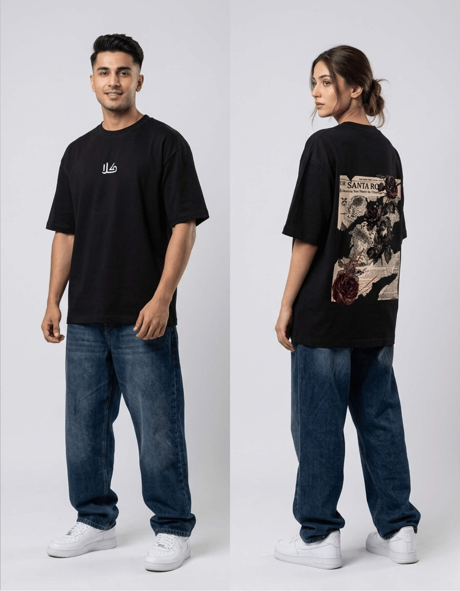 Rose Memoir | Oversized Tee